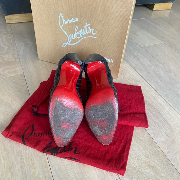 Christian Louboutin Sigourney ankle Booties 40 - Picture 6 of 9